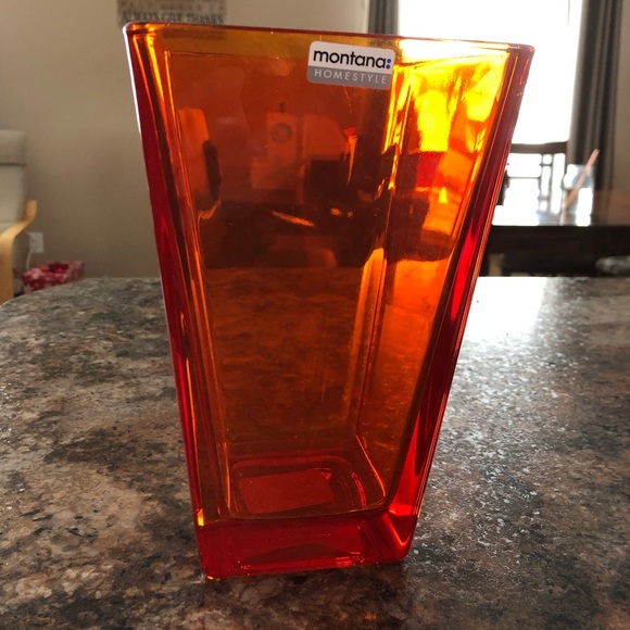 Orange Decorative Glass - Picture 1 of 2